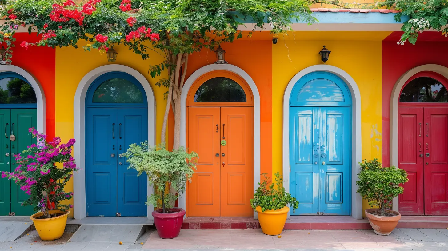 Easy Ways to Add Color to Your Home’s Outdoor Spaces